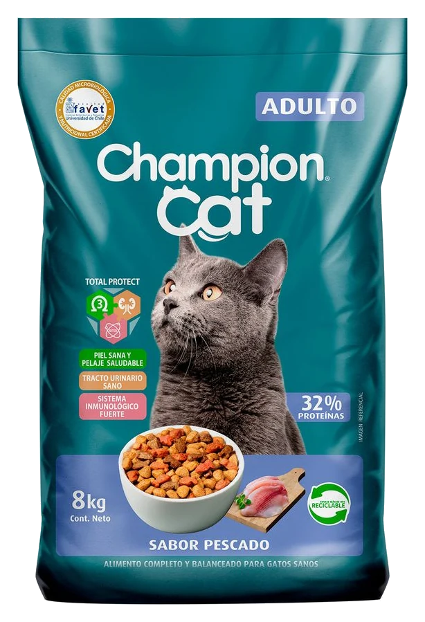 Champion Cat Adulto Pescado 8 kg