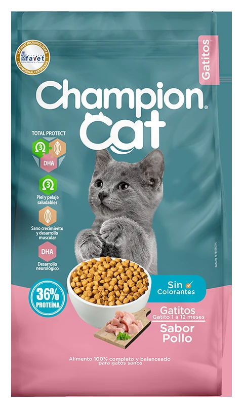 Champion Cat Gatitos Pollo 8 kg
